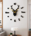 Deer Wall Clock Animal Theme Clocks